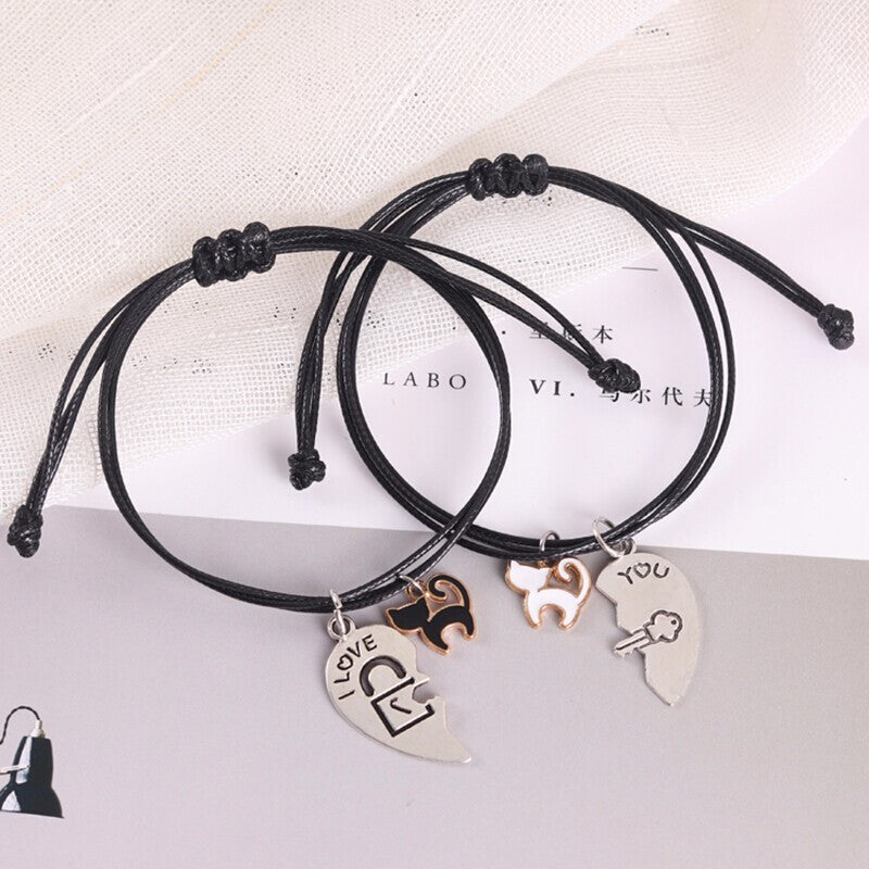 Lederarmband Felix Herzanhänger