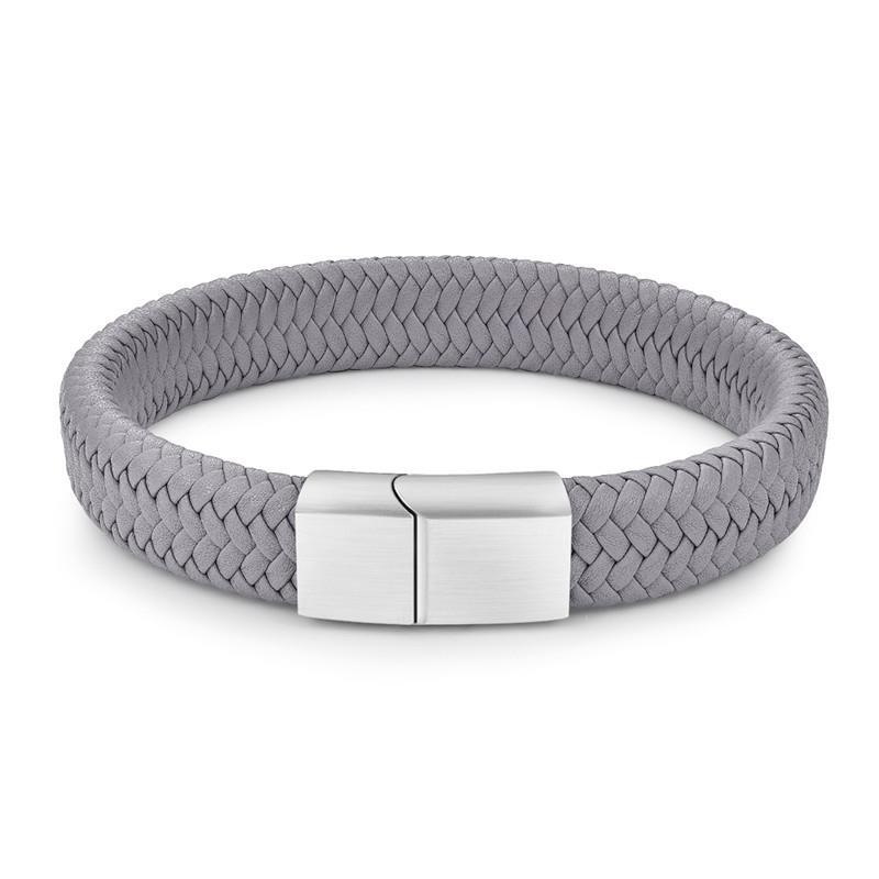 Lederarmbander Maximilian - graue Farbe