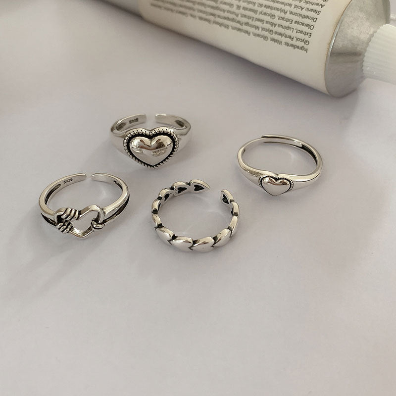 Liebe Silberringe - alle Ringe