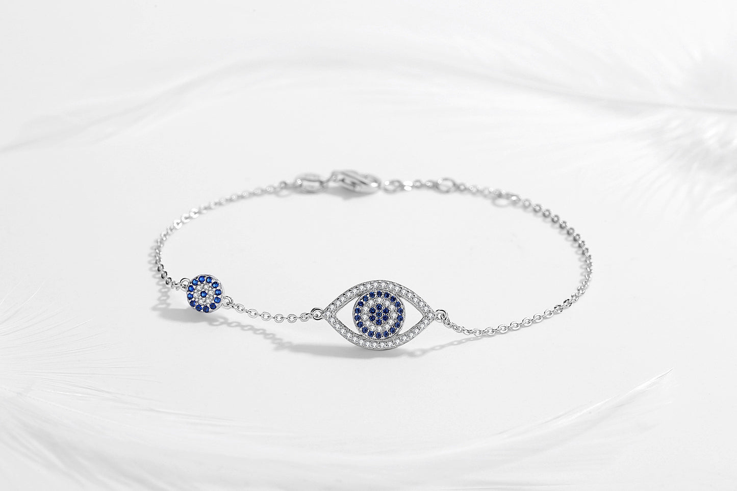 Silberarmband Schutzauge