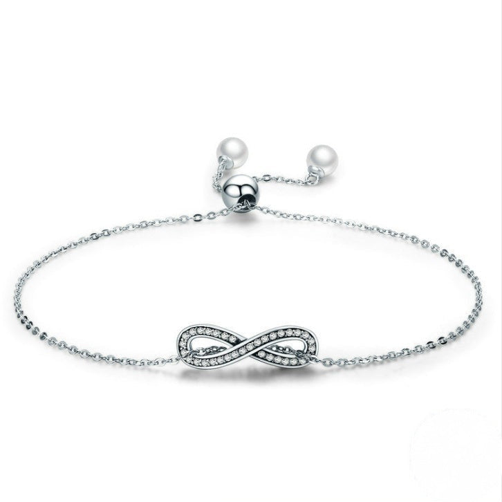 Silberarmband Unendlichkeit