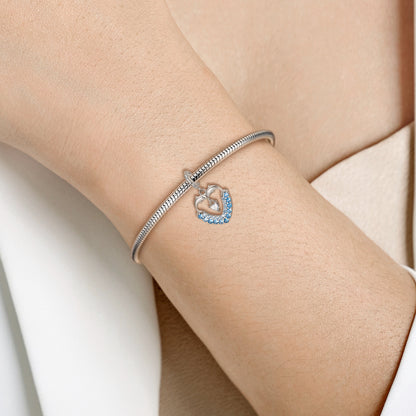 Delfinherz Charm