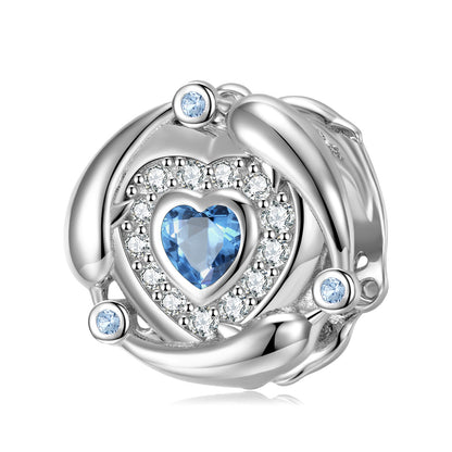 Delphinherz Charm