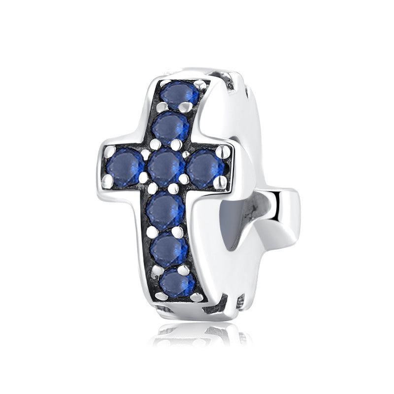 Doppel Schleife Kreuz Charm