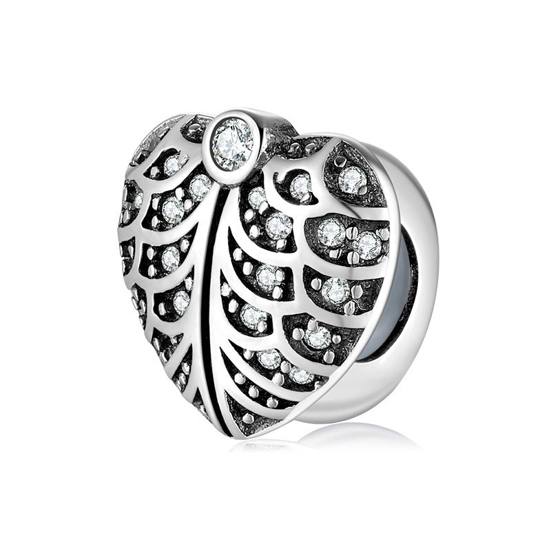 Engelslicht Charms Herzblatt