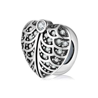 Engelslicht Charms Herzblatt