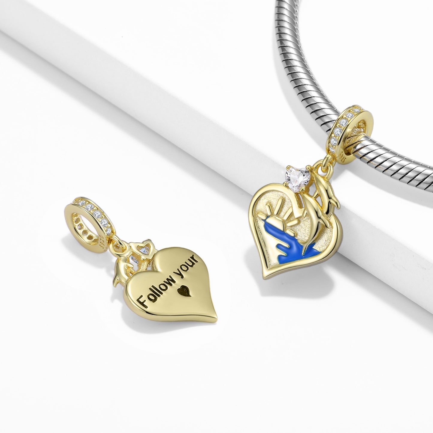 Follow Your Heart Charm