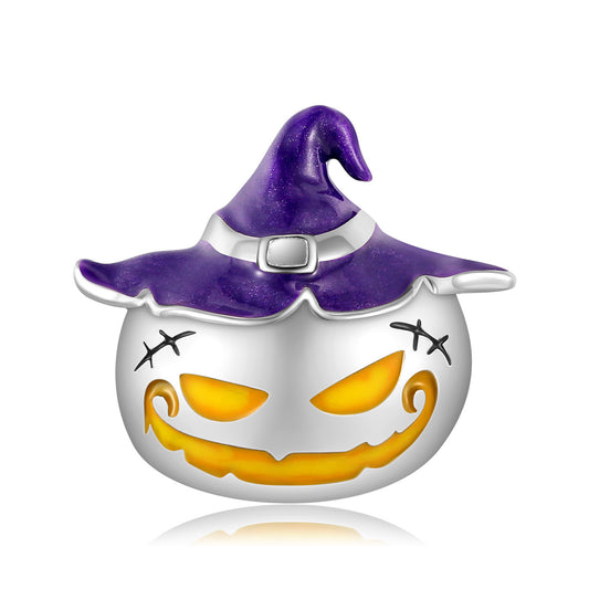 Hexenhut-Kürbis Charm Halloween