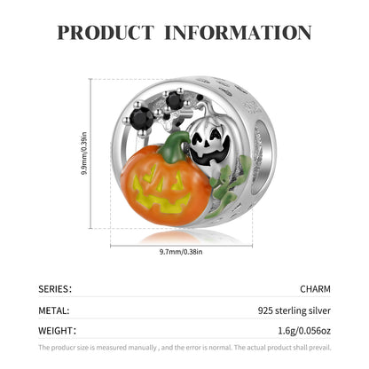 Kürbis-Szene Charm Halloween