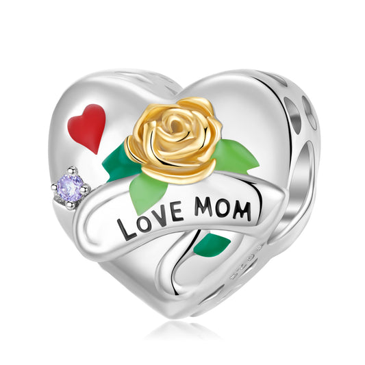 Love Mom Charm