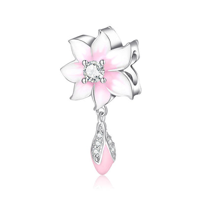 Rosa Blütenzauber Charms