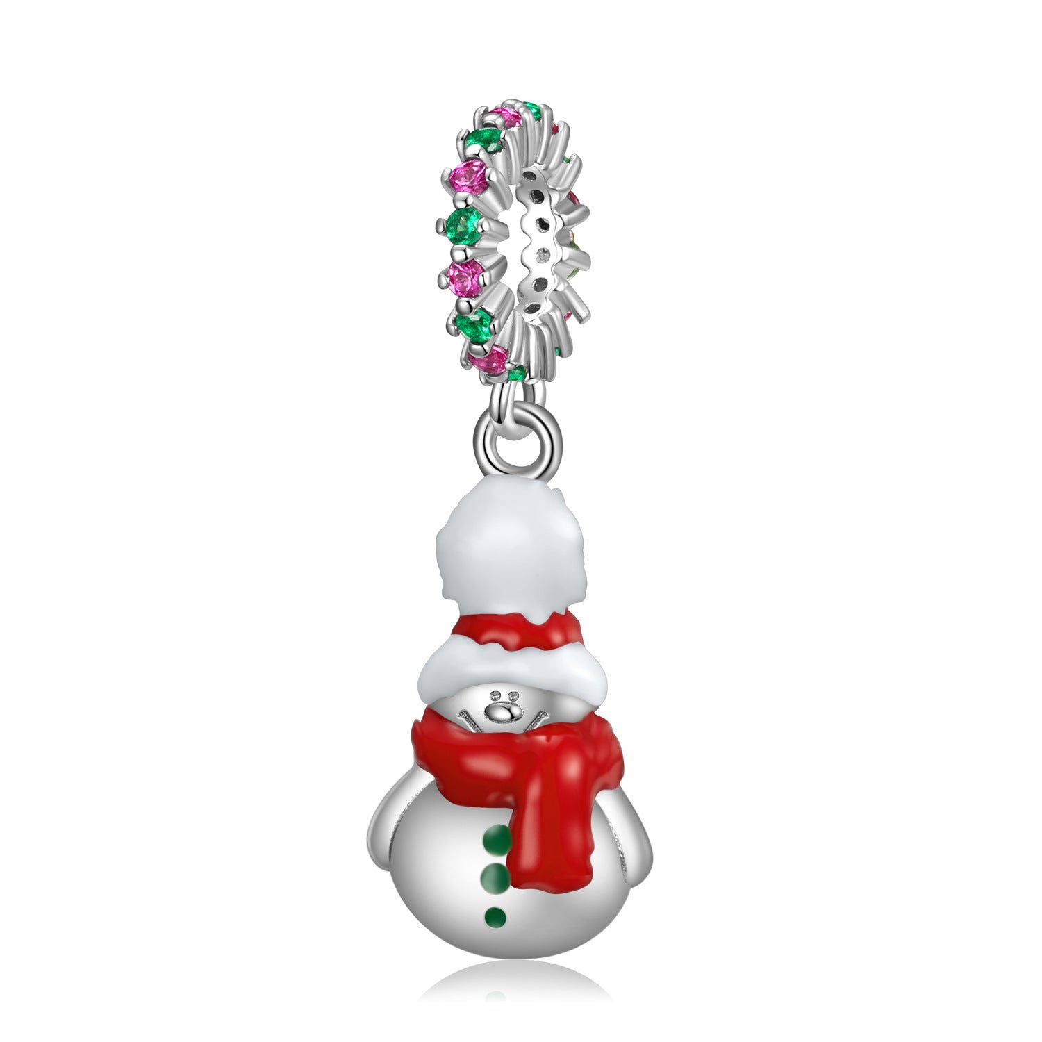 Schneemann Charm für Weihnachten
