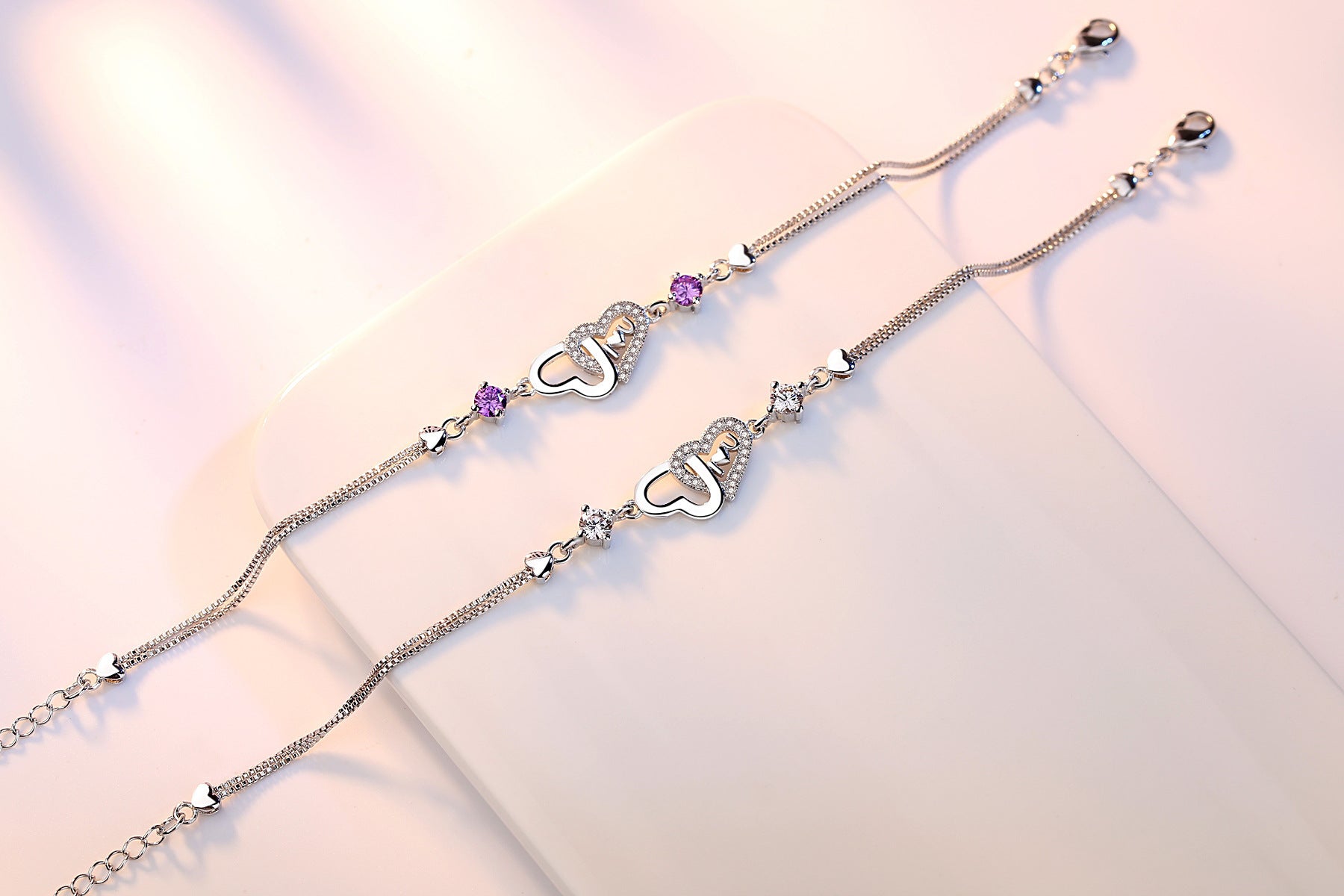 Silberarmband ILoveYou