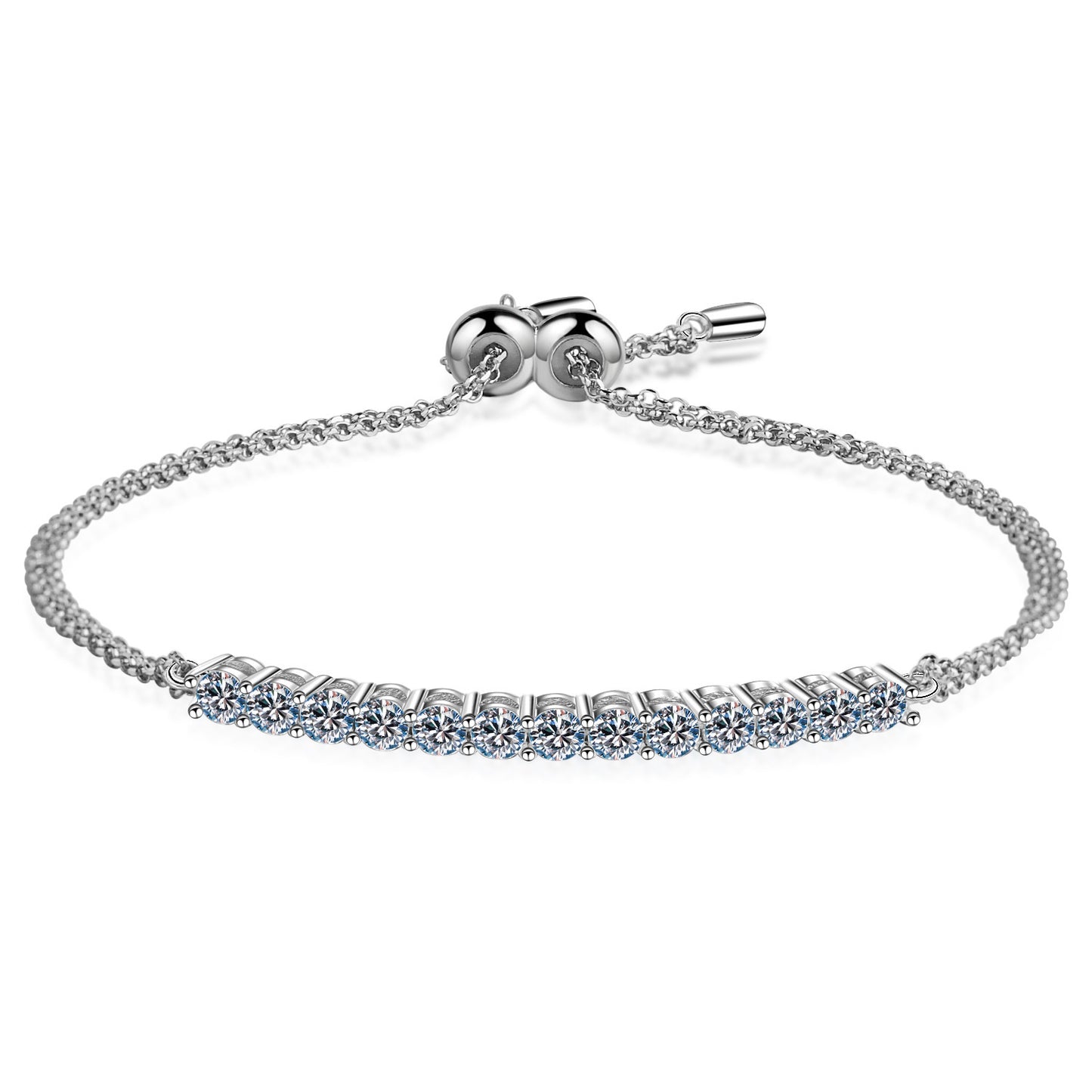 Silberarmband Nova