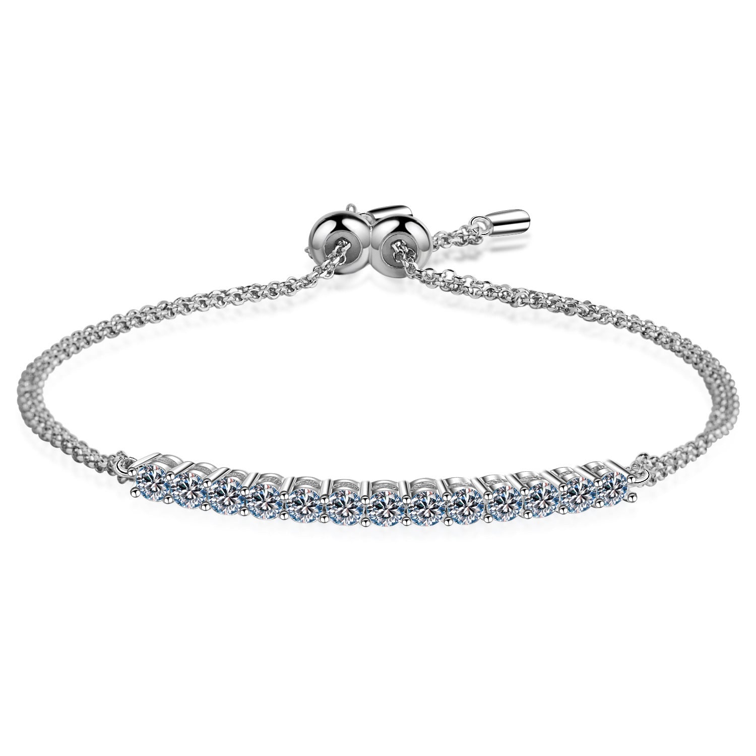 Silberarmband Nova