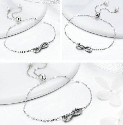 Silberarmband Unendlichkeit
