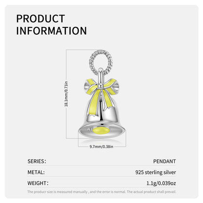 Silberkette Glockenband für Weihnachten