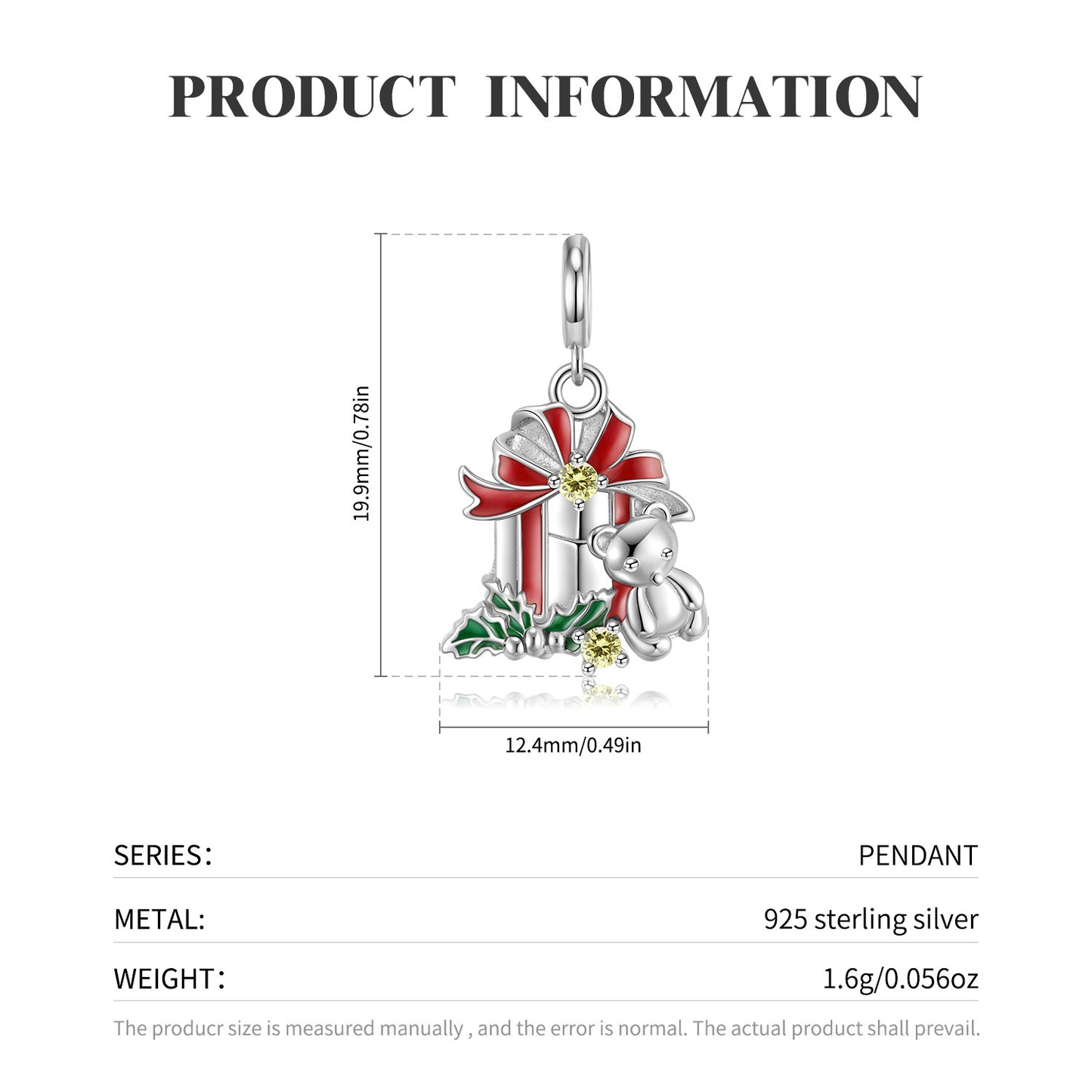 Silberkette Weihnachtsgeschenk für Weihnachten