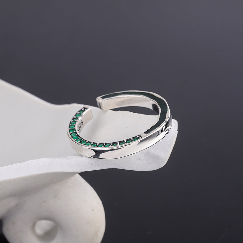 Silberring Band
