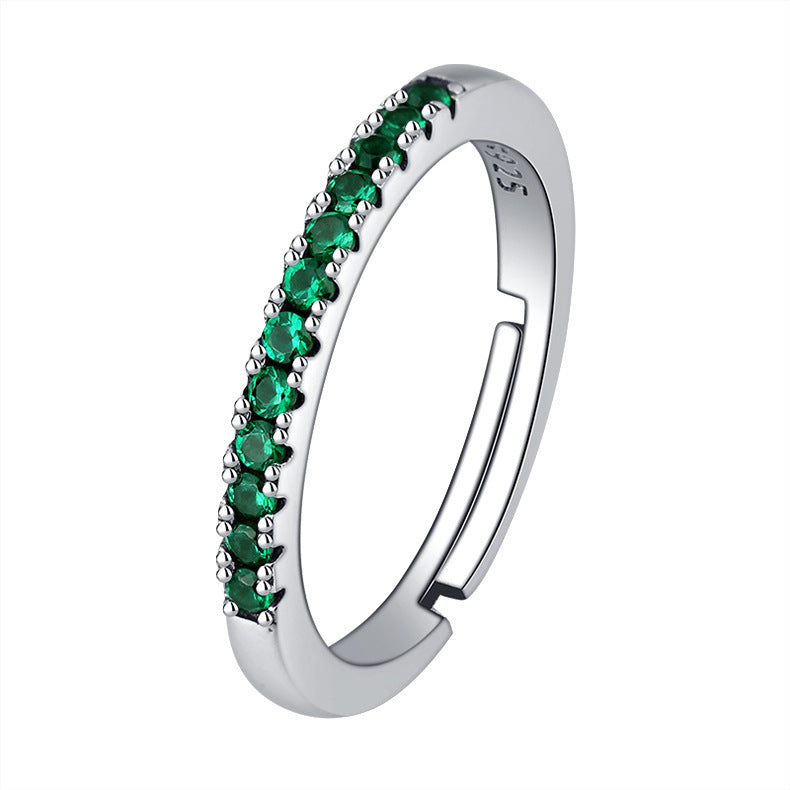 Silberring Linie
