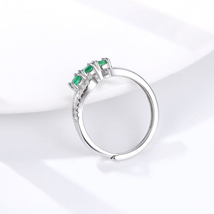 Silberring Welle
