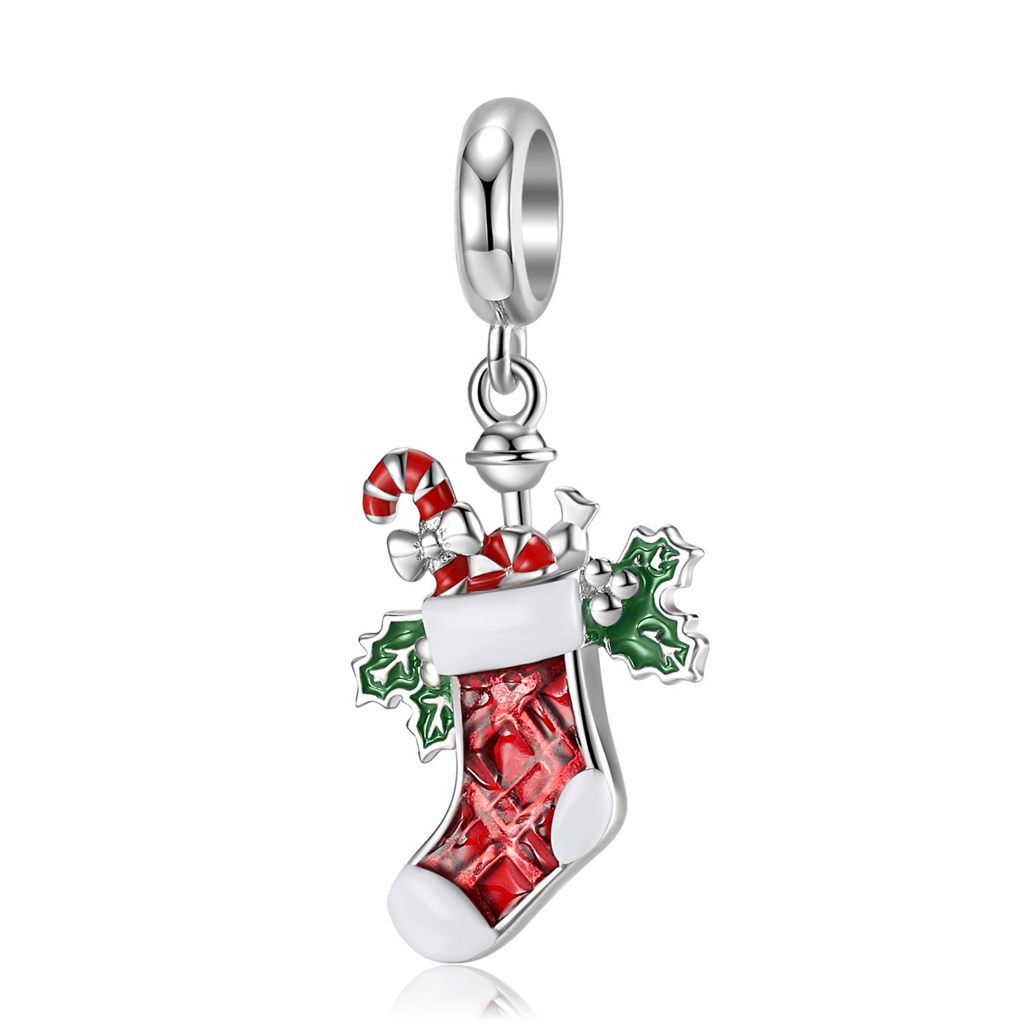 Weihnachtsstrumpf Charm für Weihnachten