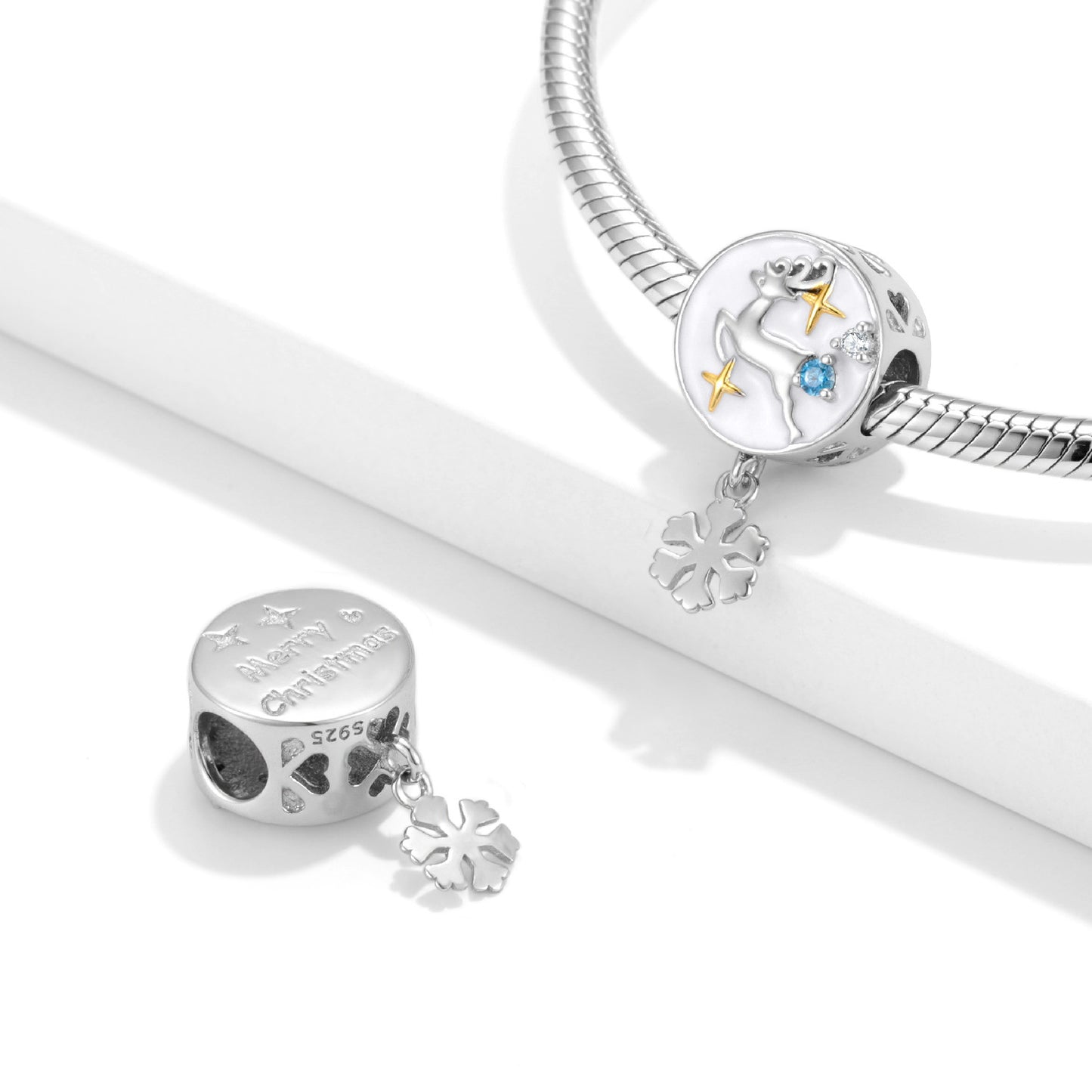 Winter Karussell Charm für Weihnachten