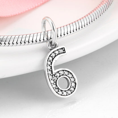 Zahlen Charms 6